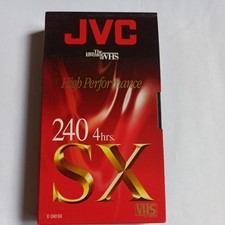 Jvc 240 vhs for sale  STOWMARKET