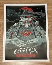 Pôster concerto Roger Waters 2017 AngryBlue turnê EUA & THEM Pink Floyd cinza #801 comprar usado Pôster concerto Roger Waters 2017 AngryBlue turnê EUA & THEM Pink Floyd cinza #801 comprar usado  Enviando para Brazil