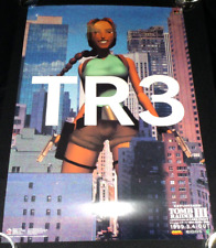 Pôster Tomb Raider III Lara Croft PS1 autêntico B2 exibição loja Japão, usado comprar usado  Enviando para Brazil