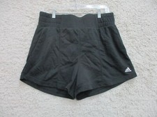 Shorts Adidas extra grande adulto preto corrida pull on logotipo elástico moderno feminino comprar usado  Enviando para Brazil