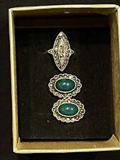 Marcasite ring earrings for sale  Peyton