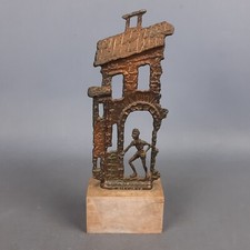 Scultura bronzo base usato  Inverigo