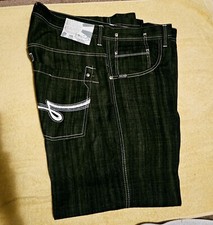 Jeans masculino 5ive Jungle 38 preto denim. Calçada da vida na selva. Y2k.  comprar usado  Enviando para Brazil