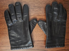 Leather gloves dark for sale  SKIPTON