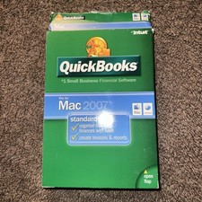 Quickbooks mac 2007 for sale  Salinas