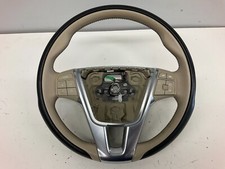 Volante de couro 11-18 Volvo S60 V60 XC60 XC70 S80 bege/preto 34194171 comprar usado  Enviando para Brazil