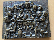 Relief bronzeplatte letzte gebraucht kaufen  Geldern