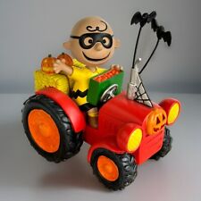 Bradford Exchange Peanuts Halloween Tractor Vagón Enmascarado Charlie Brown 2022 segunda mano  Embacar hacia Argentina