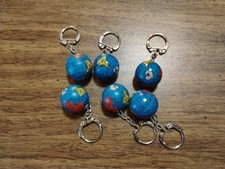 Vintage globe keychains for sale  Metamora