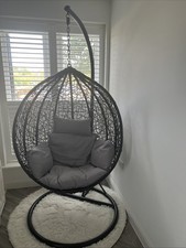 Garden egg chair for sale  SWINDON