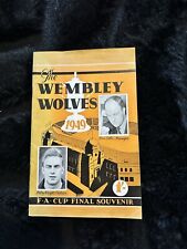 Wembley wolves 1949 for sale  ROWLEY REGIS