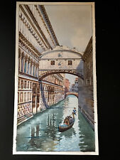 Altes aquarell seufzerbrücke gebraucht kaufen  Ellrich