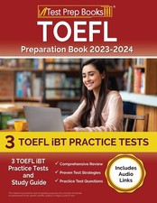 Usado, TOEFL Preparation Book: TOEFL iBT Practice Tests and Study Guide: [Includes ... comprar usado Usado, TOEFL Preparation Book: TOEFL iBT Practice Tests and Study Guide: [Includes ... comprar usado  Enviando para Brazil