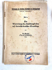 Ancien livre allemand d'occasion  Giromagny