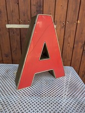 60s metall buchstabe gebraucht kaufen  Rosdorf