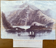Antique print snowdon for sale  LLANELLI