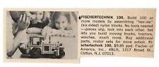 1969 fischertechnik 100 for sale  Columbia