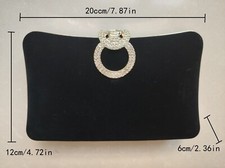 Usado, Bolsa de mão feminina para festa noturna anel de cristal strass veludo casamento formatura bolsa comprar usado Usado, Bolsa de mão feminina para festa noturna anel de cristal strass veludo casamento formatura bolsa comprar usado  Enviando para Brazil
