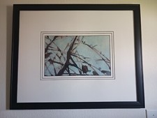 Framed art blue for sale  Austin