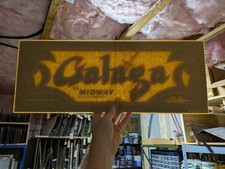 Galaga arcade header for sale  Indianapolis