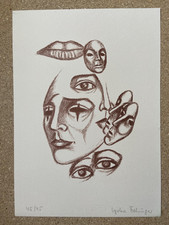 Masks harlequin teatre for sale  SOUTH BRENT