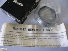 Minolta reverse ring gebraucht kaufen  Altbach