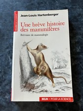 Breve histoire mammiferes d'occasion  Cuisery