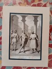 Santo Edward Re Inglaterra Aguatinta Original Imprimir Antigua 1840 Salomon comprar usado  Enviando para Brazil
