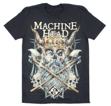 Camiseta MACHINE HEAD Heavy Lies The Crown oficial banda de metal pequena nova sem etiquetas, usado comprar usado  Enviando para Brazil