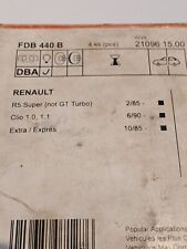 Renault 1985 clio for sale  SPALDING