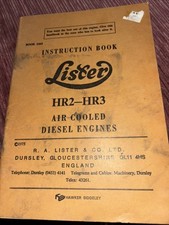Lister air cooled for sale  Coldwater