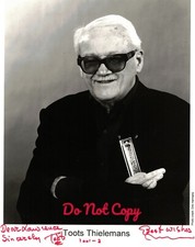 Toots thielemans autographed d'occasion  Expédié en Belgium