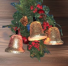 Vtg lighted bells for sale  Redlands