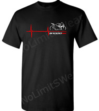 Camiseta BMW S1000RR batimento cardíaco camiseta/presente-super bicicleta motocicleta masculina-unissex comprar usado  Enviando para Brazil