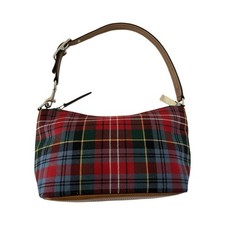 Bolsa de ombro Coach Y2K lã tartan couro xadrez escocês 9361 clássica retrô comprar usado  Enviando para Brazil
