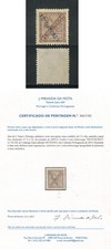 Portugal St. Thomas Sao Tome 1899 D. Carlos #58 MH NGAI, CERTIFICADO, MUITO BOM ESTADO comprar usado  Enviando para Brazil