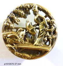 Beau rare bouton d'occasion  Trévières