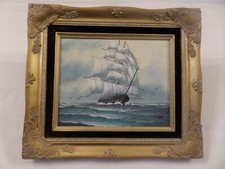 Oil painting sailing for sale  RHYL
