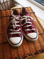 Converse star burgundy for sale  NEWCASTLE UPON TYNE