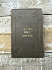 1851 Antique Travel Guide "The Book of North Wales" MAP comprar usado  Enviando para Brazil