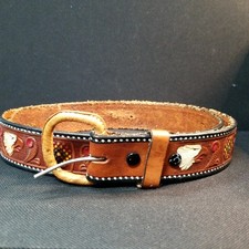 Vintage tooled brown for sale  Fort Wayne