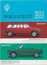 Catalogue brochure peugeot d'occasion  Palaiseau