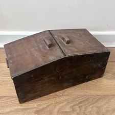 Antique wooden hinged for sale  EASTLEIGH
