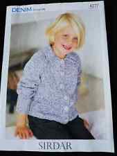 Sirdar knitting pattern for sale  PRESTON