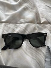 Óculos de sol Ray-Ban RB2140 901 50-22 Wayfarer verde unissex clássico - Preto comprar usado  Enviando para Brazil