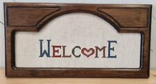 Welcome sign counted for sale  Grand Haven