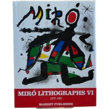 Miró lithographs 1976 for sale Miró lithographs 1976 for sale  UK