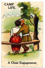 Military postcard camp for sale  SUTTON COLDFIELD