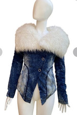 Cappotto denim foogi usato  Spedire a Italy