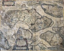 Gravure carte territoria d'occasion  Belleville